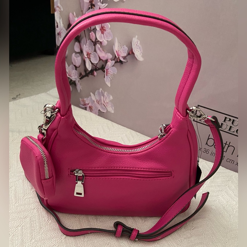 INC Pink Women's Teri Hobo Shoulder Bag with Coin Pouch